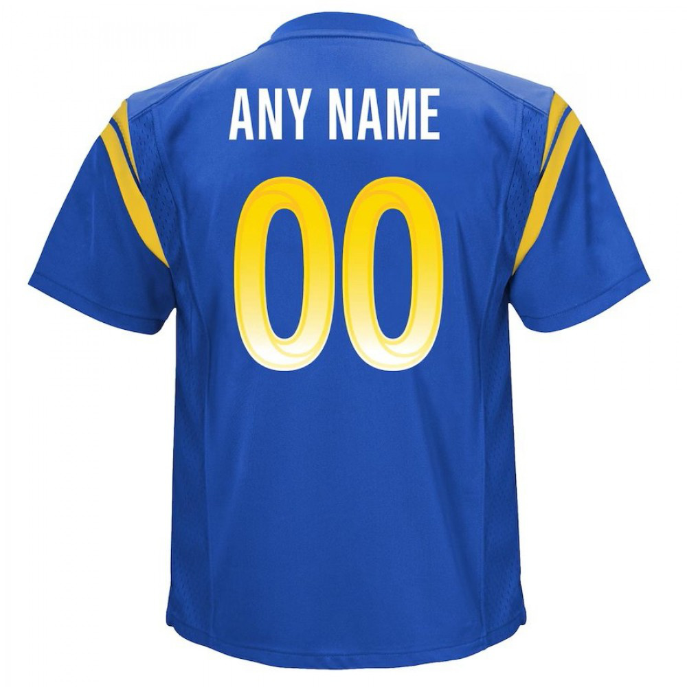 Los Angeles Rams Nike Youth Custom Game Jersey - Royal-GridironStore